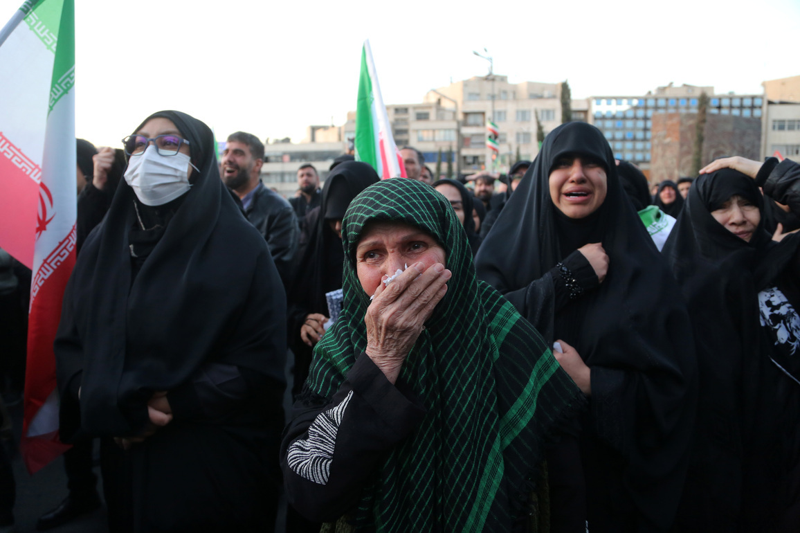 (SpotNews)IRAN-TEHRAN-GATHERING-KHAMENEI-MOURN