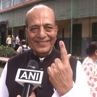 Newly appointed India's High Commissioner to Bangladesh Dinesh Trivedi casts vote in Kolkata's Ballygunge