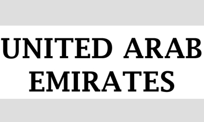 Notice from UAE Notice from UAE