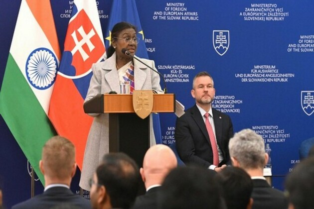 President Murmu expresses India's commitment to enhancing trade ties with Slovakia