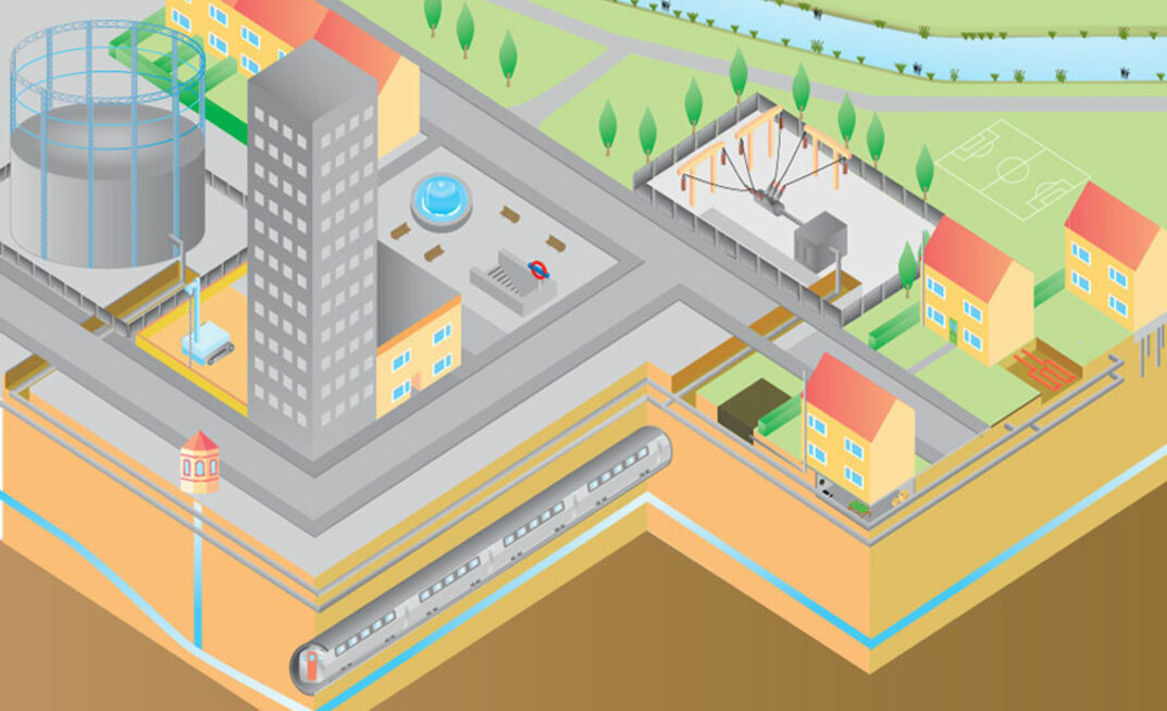 A new initiative aims to increase knowledge exchange on subsurface issues between interested parties involved in subsurface policy and planning. Credit: UKRI