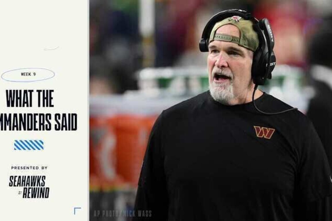 What The Commanders Said Following Their 38-14 Loss Vs. The Seahawks