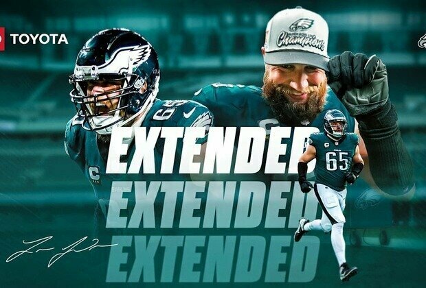 Eagles, Lane Johnson agree to terms on one-year contract extension