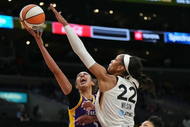Jackie Young's late heroics lift Aces past Sparks