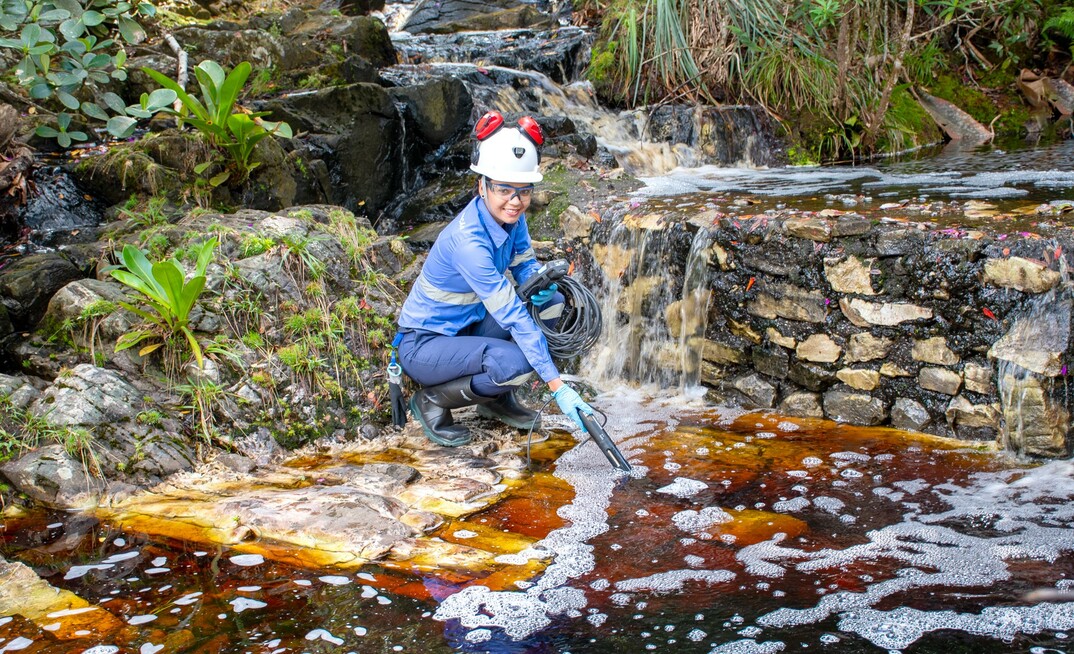 Reúso de água na mina de ouro Jacobina, da Pan American, na Bahia/Divulgação