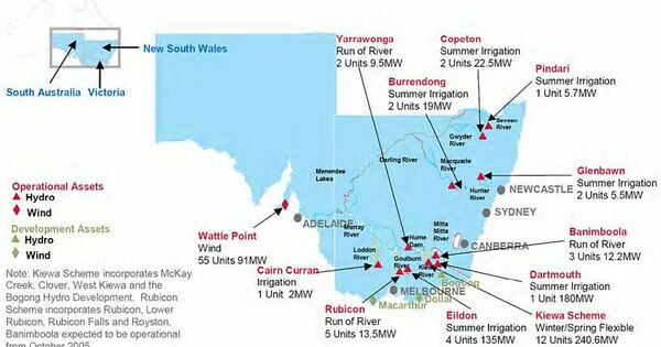 AGL spends big on hydro assets demerges