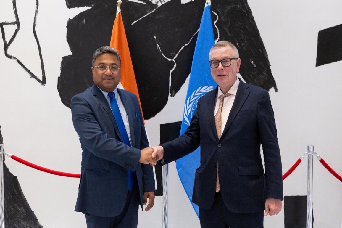 MEA Secy (West) discusses terror threats with UN's Acting Under-Secretary-General for Counter-Terrorism