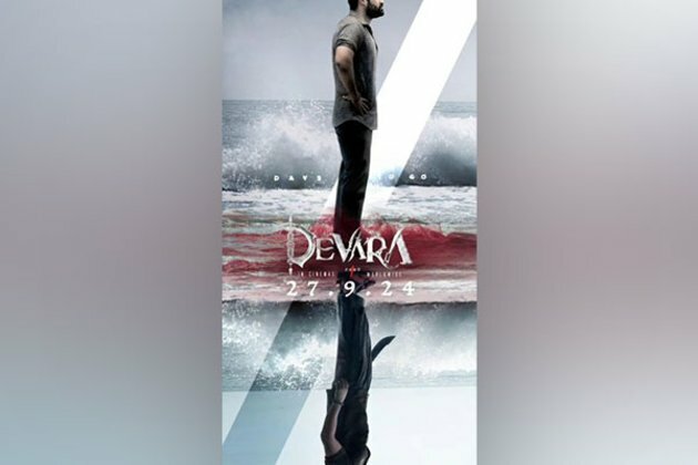 Jr NTR looks intense in new intriguing poster of 'Devara - Part 1'