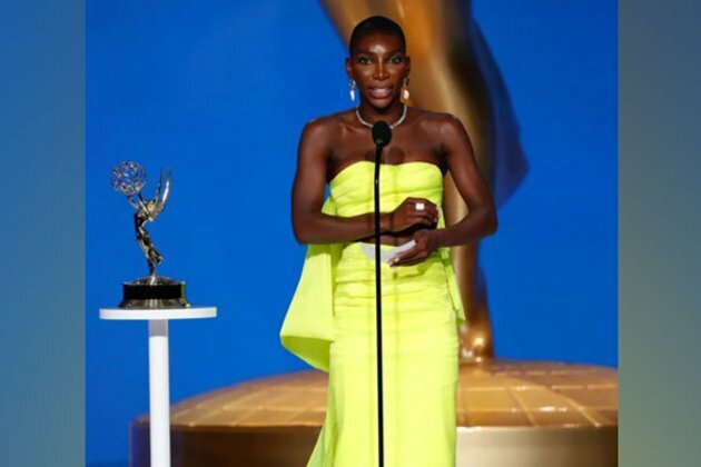 Michaela Coel dedicates Emmy to sexual assault survivors