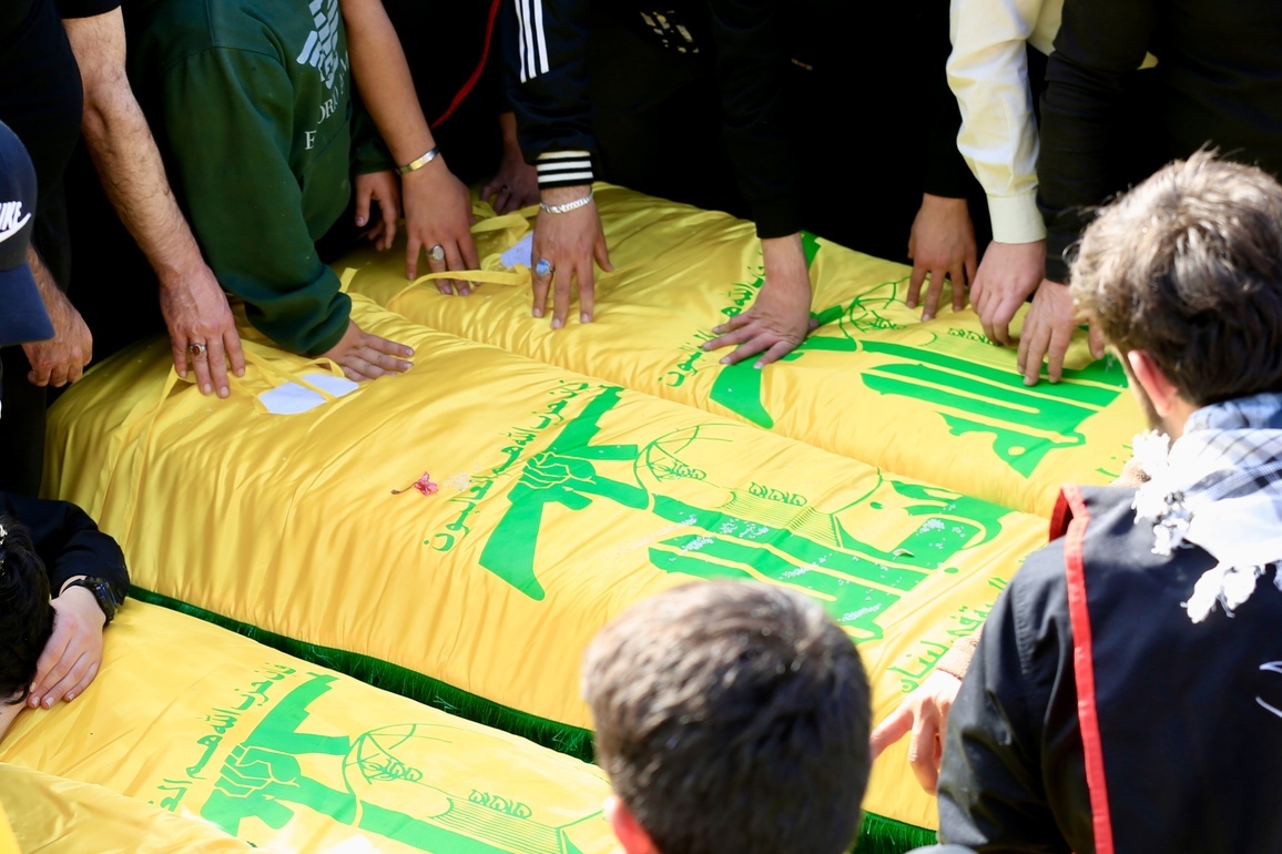 LEBANON-KFAR SIR-HEZBOLLAH-FUNERAL