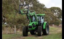  Deutz-Fahr tractors in Australia can now be factory-fitted with the Trimble EZ-Pilot. Picture courtesy PFG Australia.