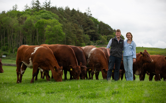 Young beef and sheep farmers thriving on Northumberland contract farm