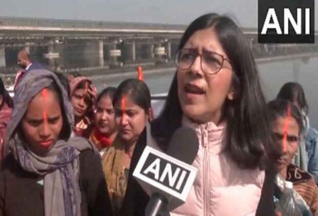 Swati Maliwal detained by Delhi police for protesting outside Kejriwal's residence; says Yamuna "on a ventilator"