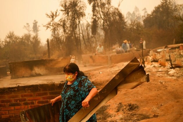 At Least 23 Dead as Dozens of Wildfires Torch Forests in Chile