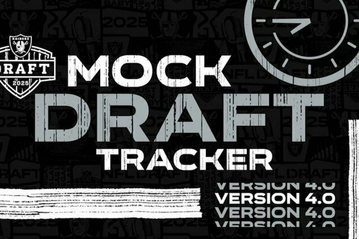 Raiders 2025 Mock Draft Tracker 4.0: Post-Combine edition
