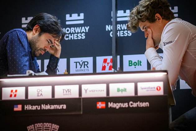 Hikaru Nakamura, Arjun Erigaisi leads Norway Chess after Round 2