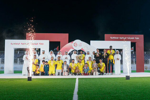 Sultan bin Ahmed crowns champions of Sharjah Ramadan Sports Tournament