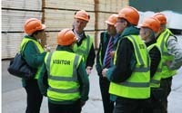 BSW Timber welcomes Forestry Commission to its Fort William mill