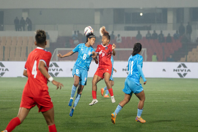 Nepal ride Sabitra Bhandari's brace to beat Blue Tigresses