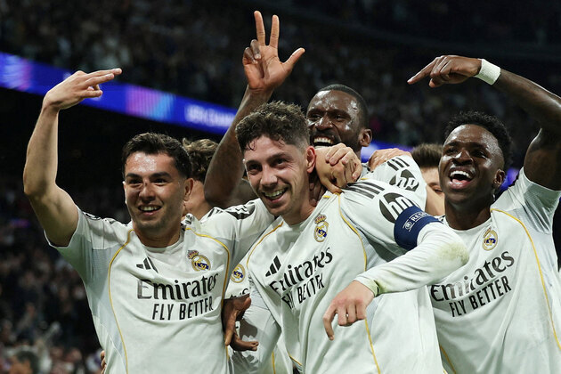 Real Madrid thrash Man City as UCL Round of 16 heats up