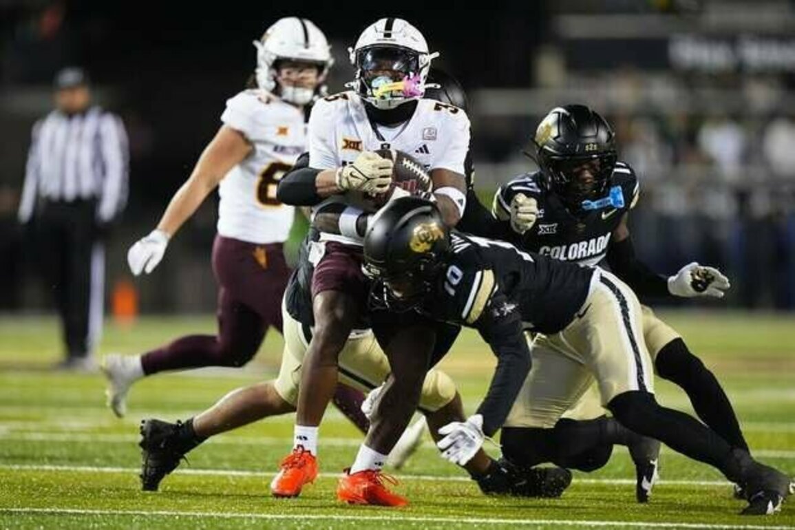 Raleek Brown (255 yards), No. 25 Arizona State pull away from Colorado