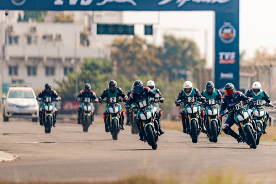 Adrenaline, earplugs, and apexes: My first time on track at TVS ARE GP