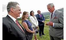 King continues support for farming and accepts multiple agricultural patronages