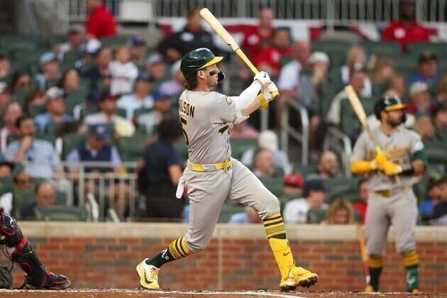 Andy Ibanez and Jacob Wilson spark offense as A's earn 1st win of season