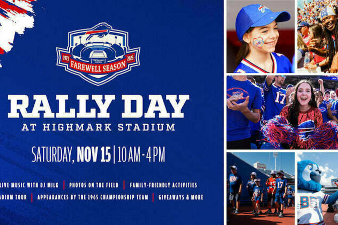 How Bills fans can attend Rally Day at Highmark Stadium