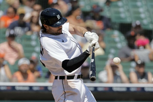 Newcomer Jake Marisnick gets key hit at Tigers top Rangers