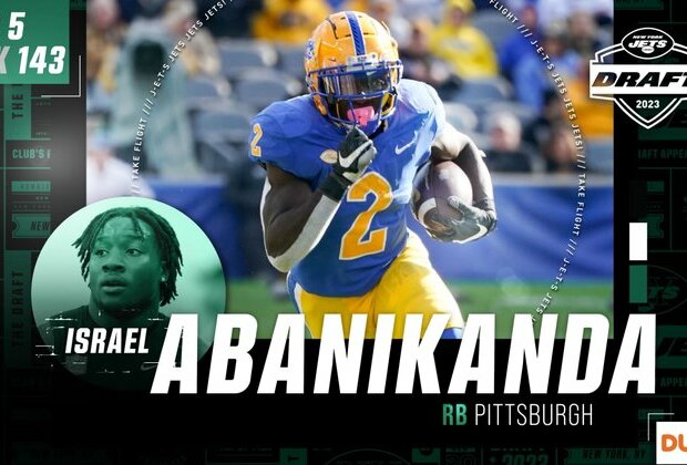 Jets Select RB Israel Abanikanda in Round 5