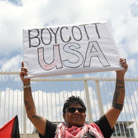 SOUTH AFRICA-JOHANNESBURG-U.S.-VENEZUELA-PROTEST