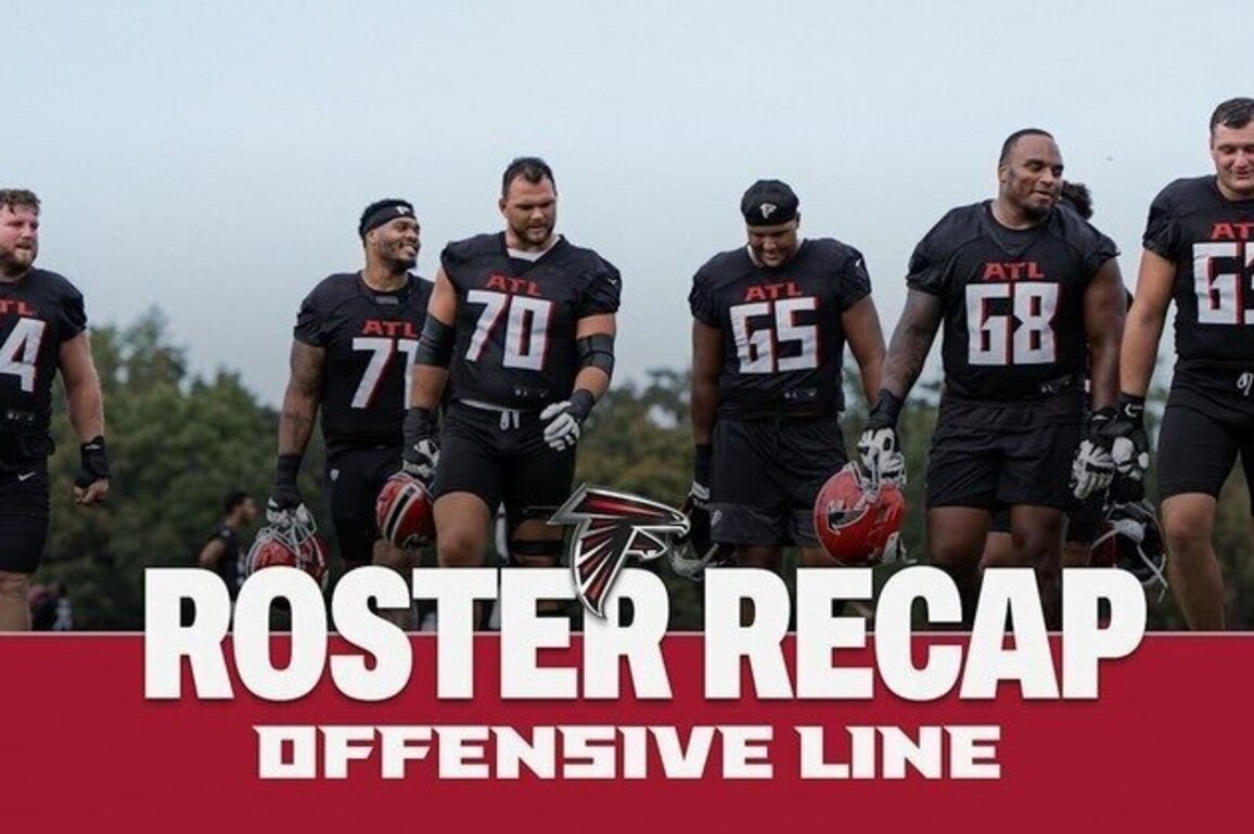 Roster Recap: How Falcons' O-Line fared in 2025