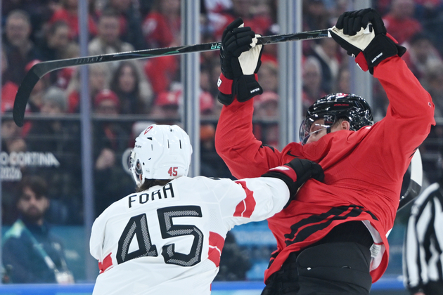 (MICO2026)ITALY-MILAN-OLYMPIC WINTER GAMES-ICE HOCKEY-MEN-CAN VS SUI
