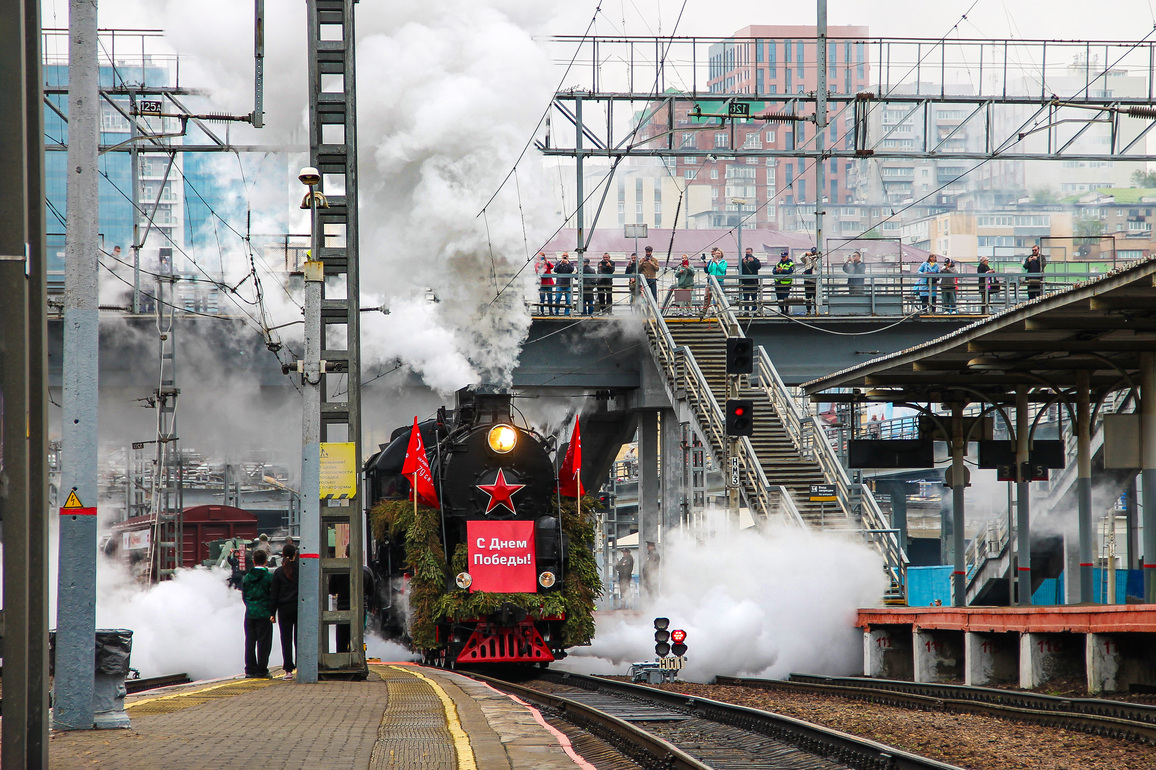 RUSSIA-VLADIVOSTOK-VICTORY TRAIN-GREAT PATRIOTIC WAR