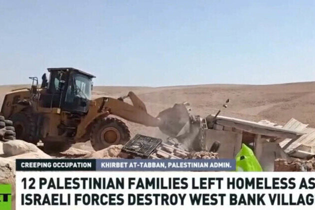 Israeli forces erase Palestinian village in West Bank 