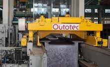 One of Metso Outotec's Anode Preparation Machines