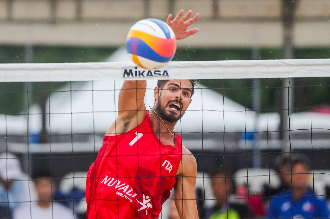 (SP)PHILIPPINES-LAGUNA PROVINCE-VOLLEYBALL-WORLD BEACH PRO TOUR