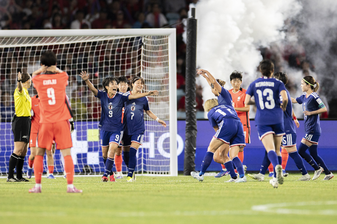 (SP)AUSTRALIA-SYDNEY-FOOTBALL-WOMEN'S ASIAN CUP-SEMIFINAL-JPN VS KOR