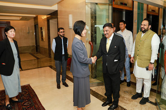 Sanjay Kumar Jha-led delegation meets Singapore's Senior Minister of State Sim Ann