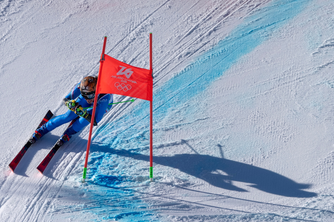 (MICO2026)ITALY-CORTINA D'AMPEZZO-OLYMPIC WINTER GAMES-ALPINE SKIING-WOMEN'S GIANT SLALOM-RUN 2