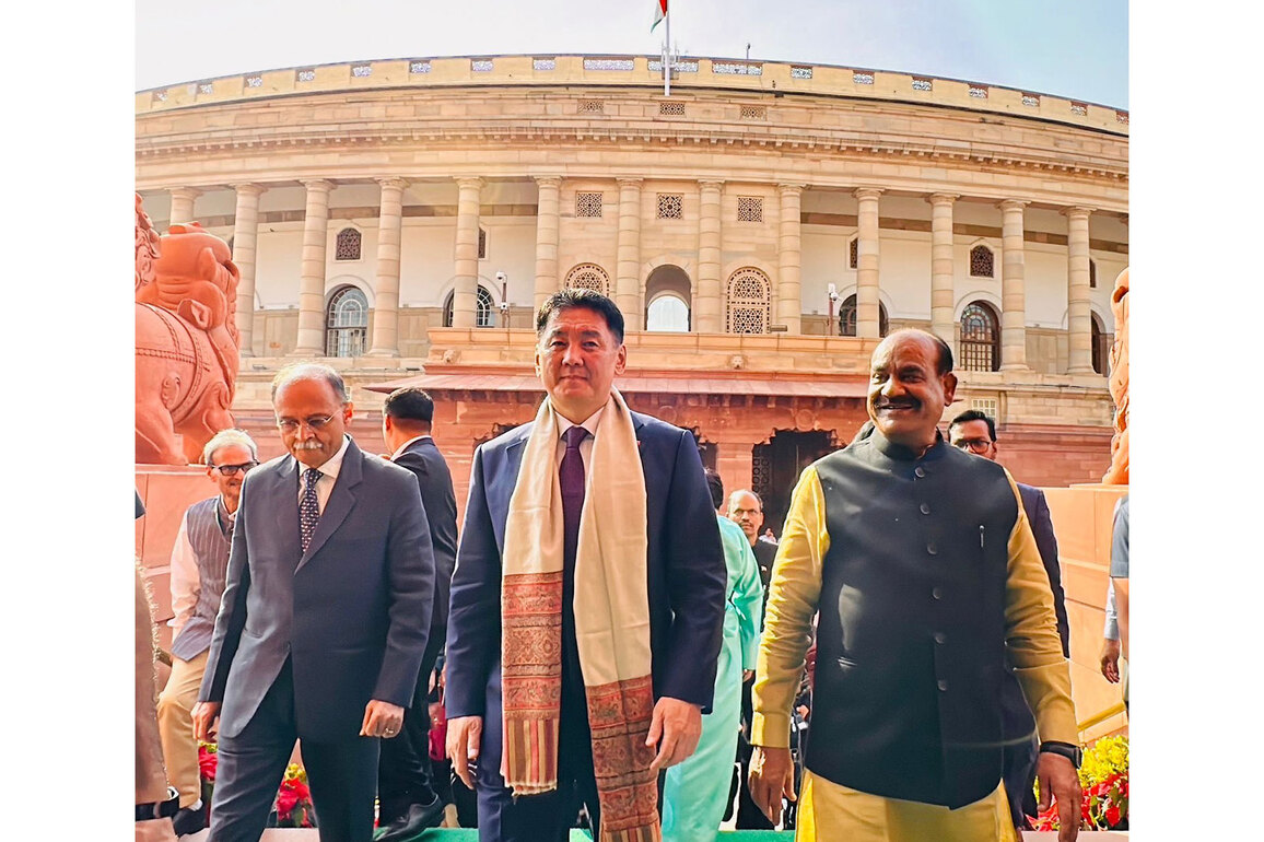 LS Speaker holds talks with Mongolian President on parliamentary cooperation