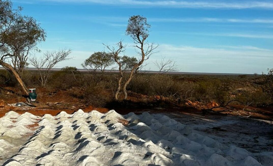 Mt Edon drilling samples.