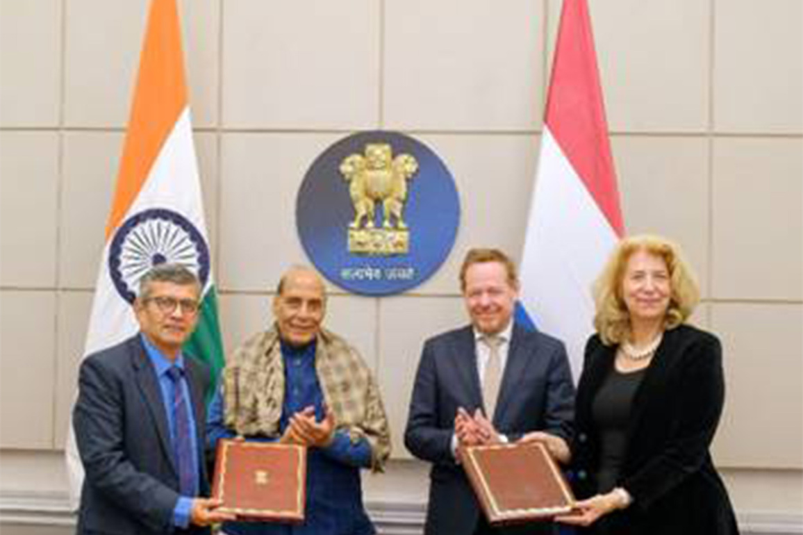 Rajnath Singh meets Netherlands' Foreign Minister; Letter of Intent on defence cooperation inked