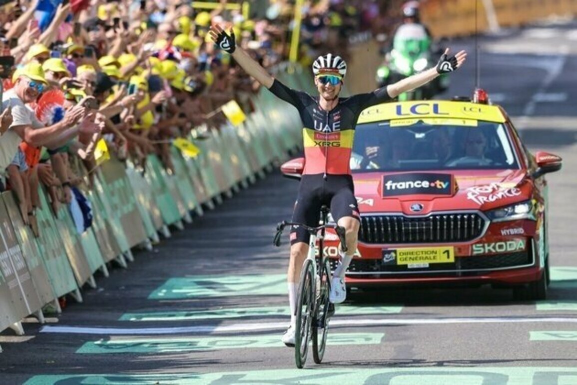 UAE Team Emirates-XRG keeps up momentum in Tour de France
