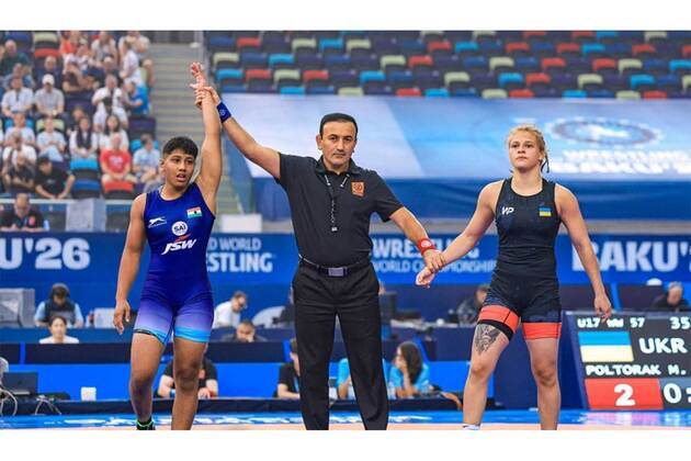 Nikita Sehrawat clinches 57kg silver; Kamna, Garima bag bronze at U17 World Championships
