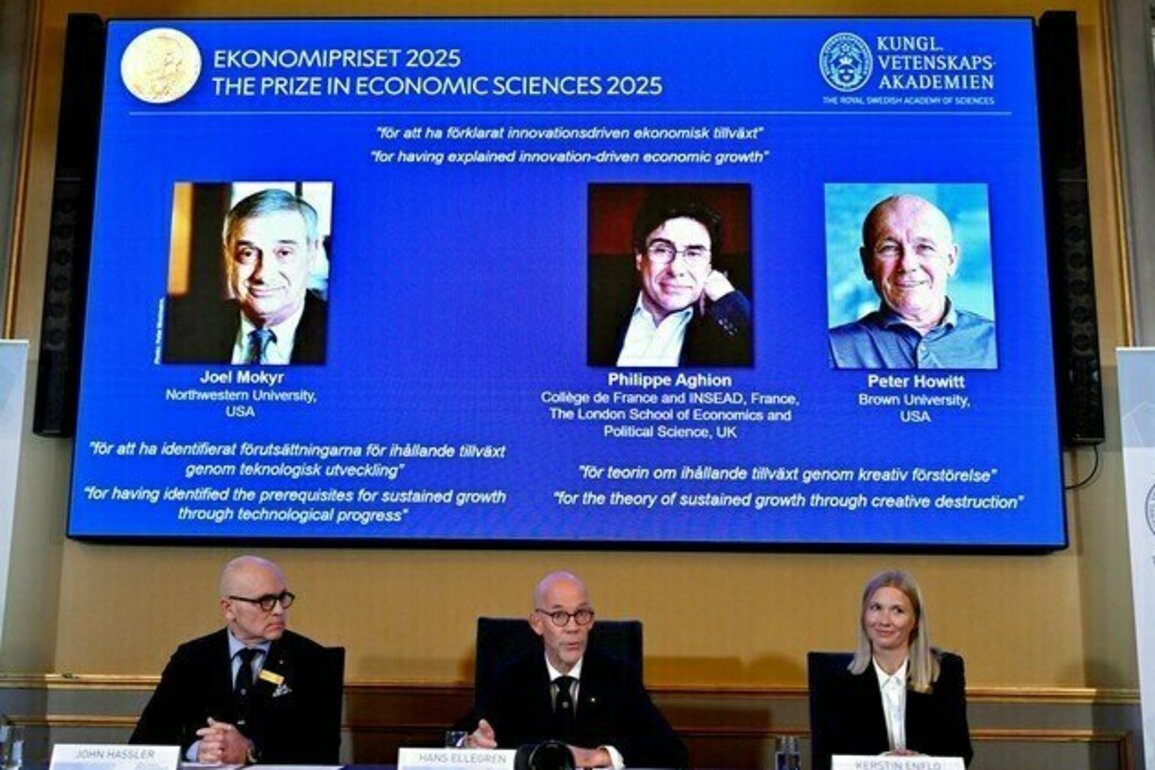 Three recipients share 2025 Nobel Prize in economics