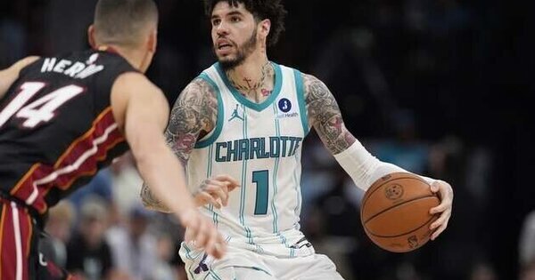 NBA gives LaMelo Ball fine, but no suspension, for tripping Bam Adebayo