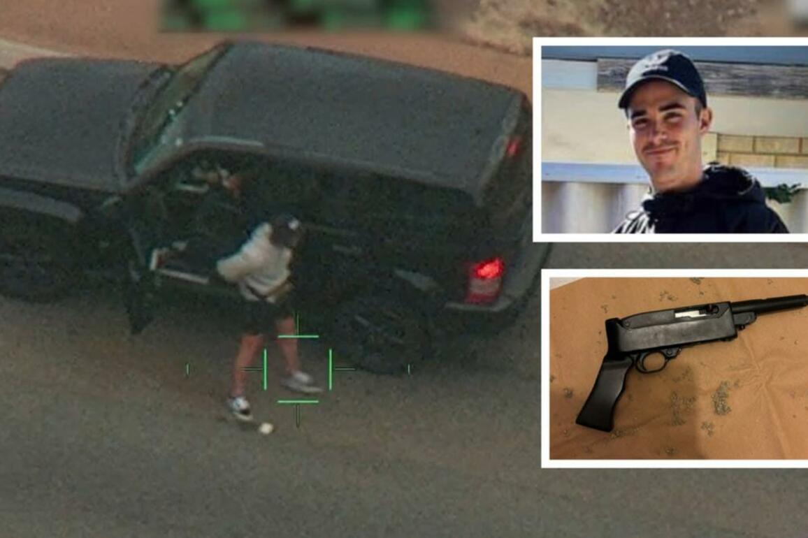 Luke Odiam- Mongols bikie arrested in dramatic chase after standoff with TRG, gang police squad