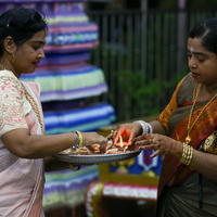 MYANMAR-YANGON-DIWALI-CELEBRATION